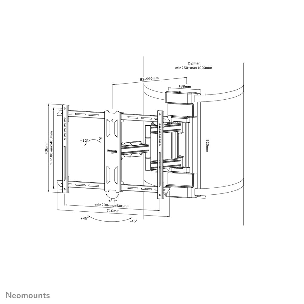 Neomounts WL40S-910BL16 — miniatura 16