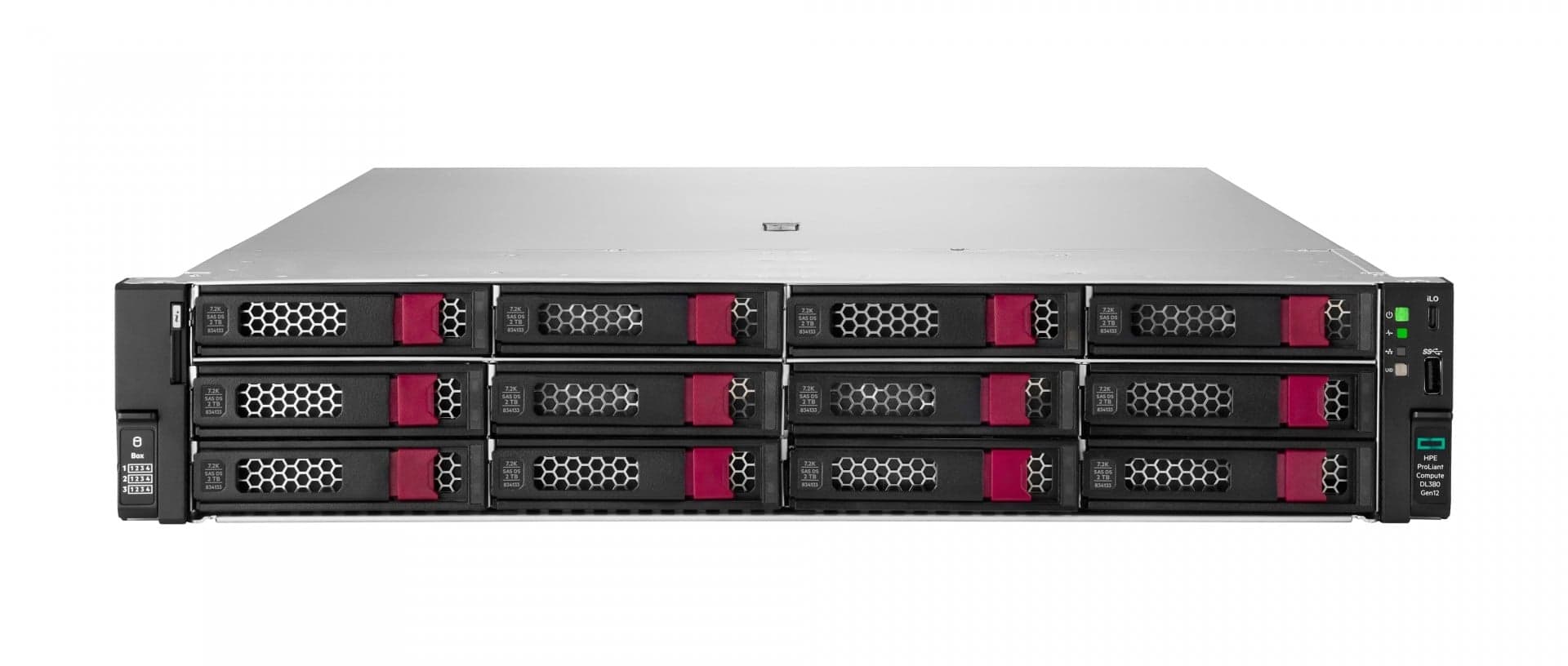 HPE ProLiant Compute DL380 Gen12 6505P 12c 1P 2x32GB-R 12LFF MR416i-o 2x8TB HDD 2x1000W PS EU Server — miniatura 4