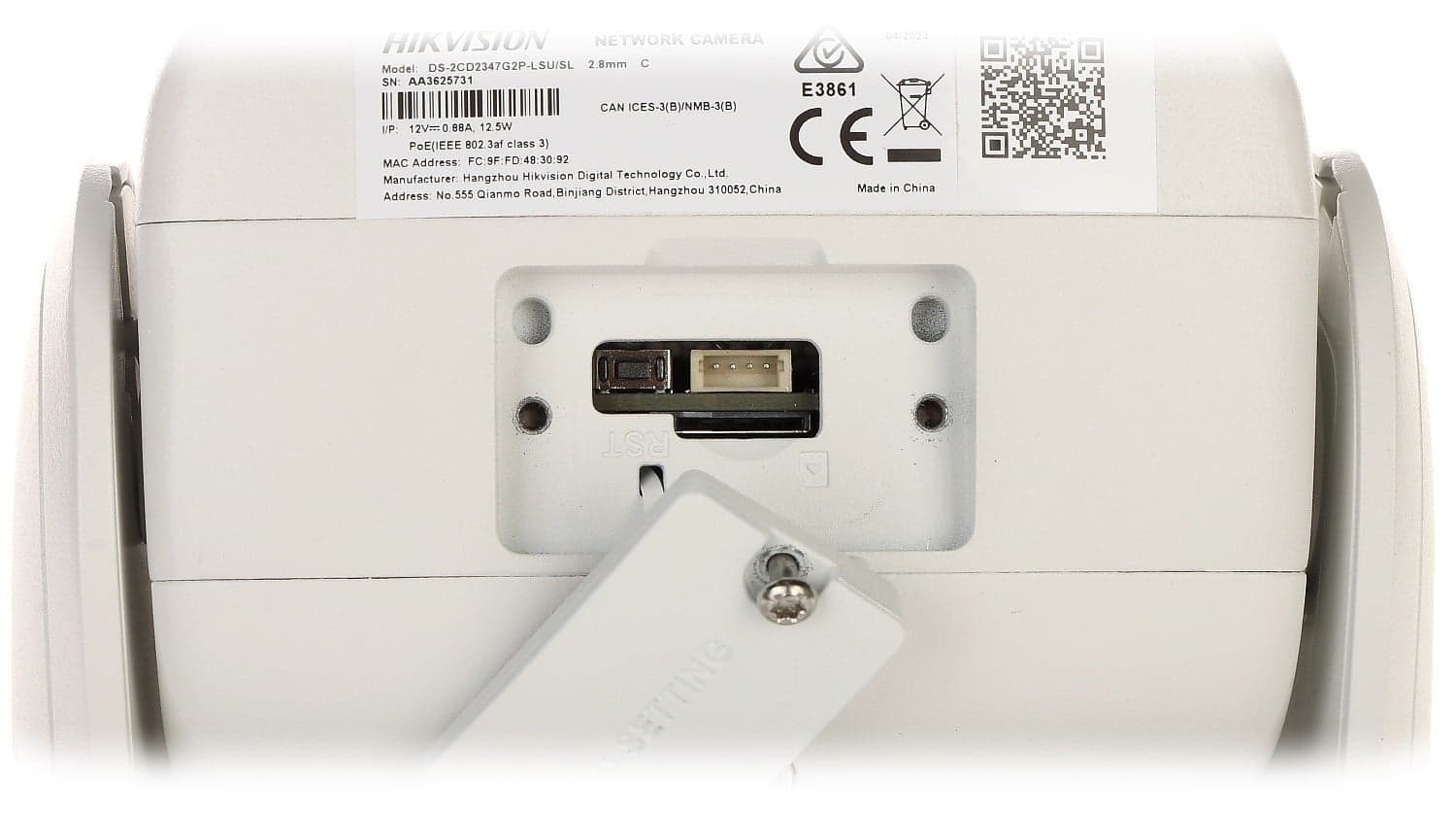 Hikvision DS-2CD2347G2P-LSU/SL(2.8mm)(C) 4 MP Panoramic ColorVu Fixed Turret Network Camera, miniatura 3