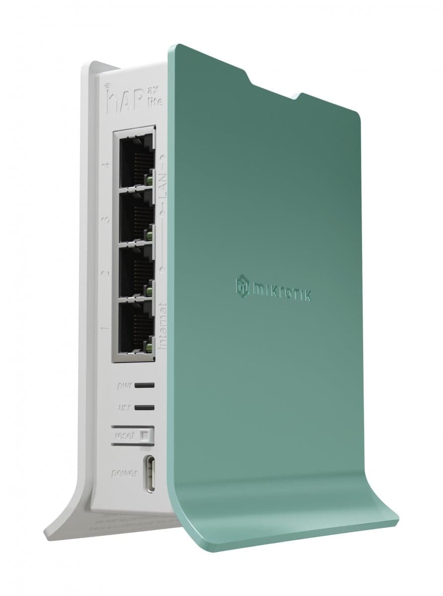 Mikrotik hAP wireless router Gigabit Ethernet Single-band (2.4 GHz) Green, White, miniatura 4