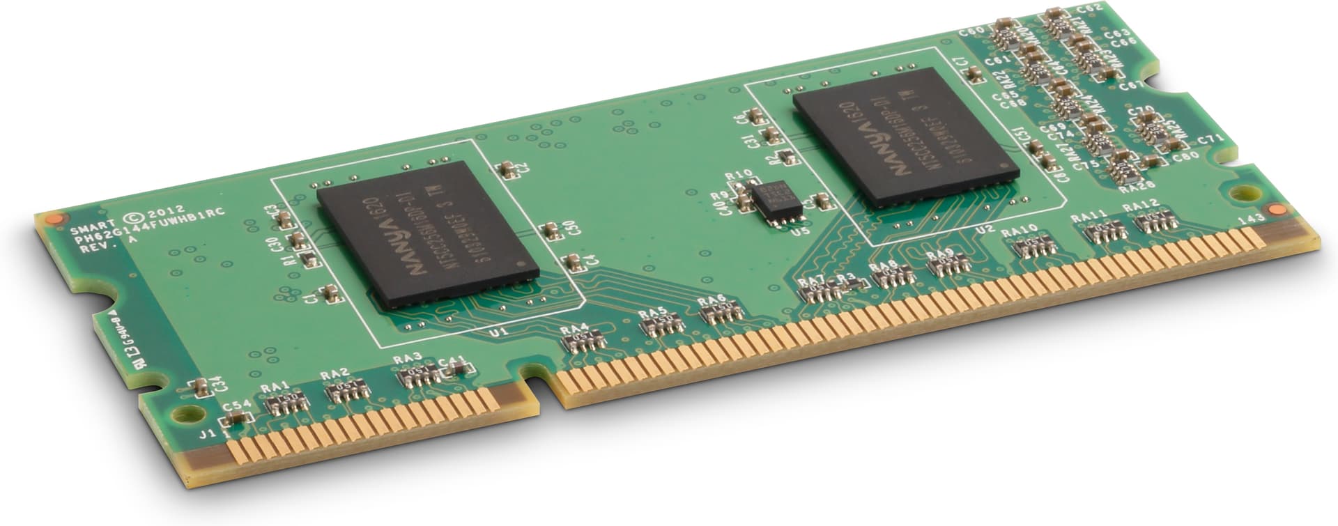 HP DDR3 SODIMM 1 GB x32 144 pinos (800 MHz), miniatura 2