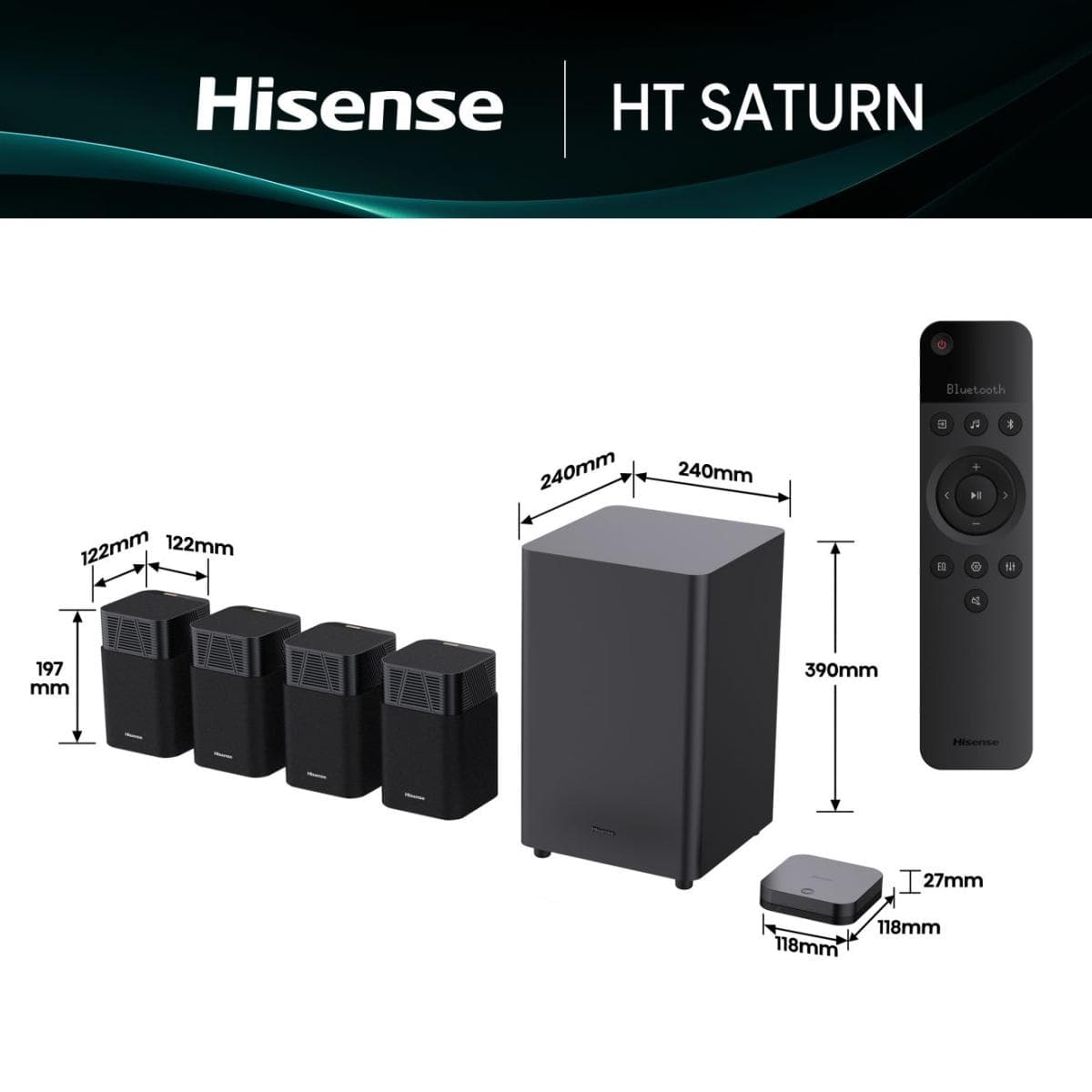 Hisense HT Saturn, miniatura 2