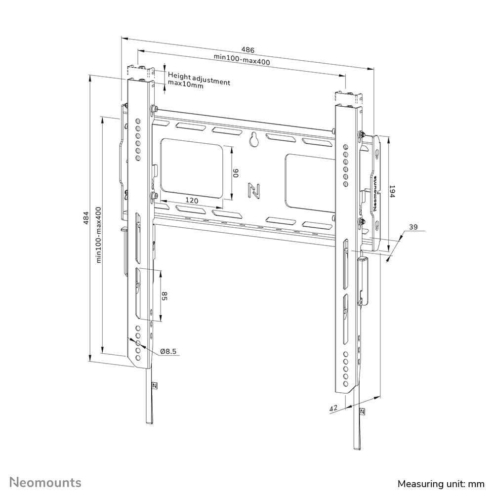 Neomounts WL30-750BL14, miniatura 20
