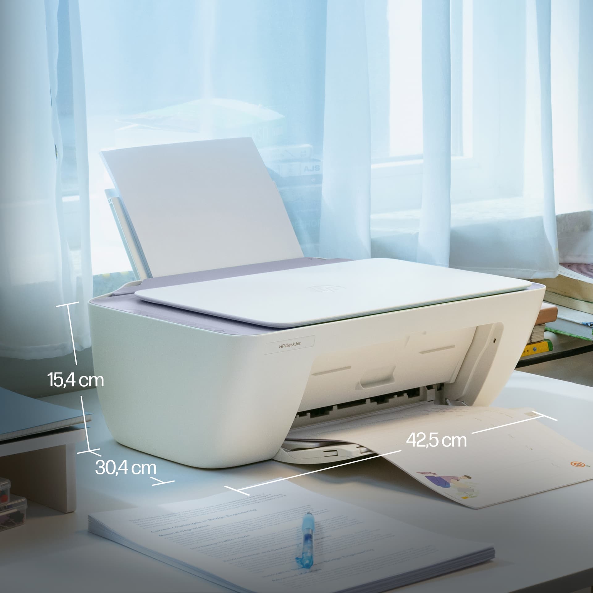 HP DeskJet 2922 Sem fios All-in-One Cor Impressora, miniatura 6