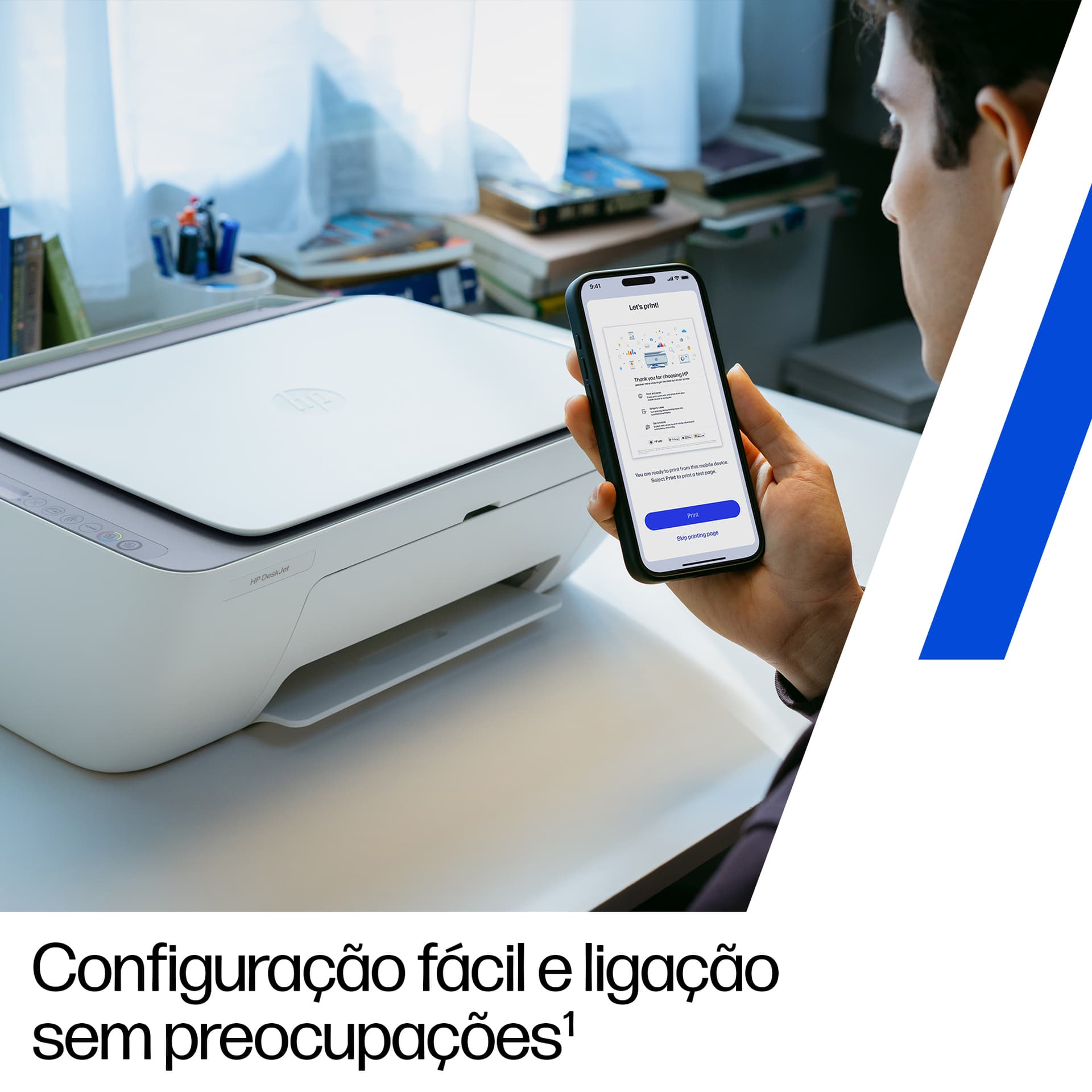 HP DeskJet 2922 Sem fios All-in-One Cor Impressora, miniatura 8