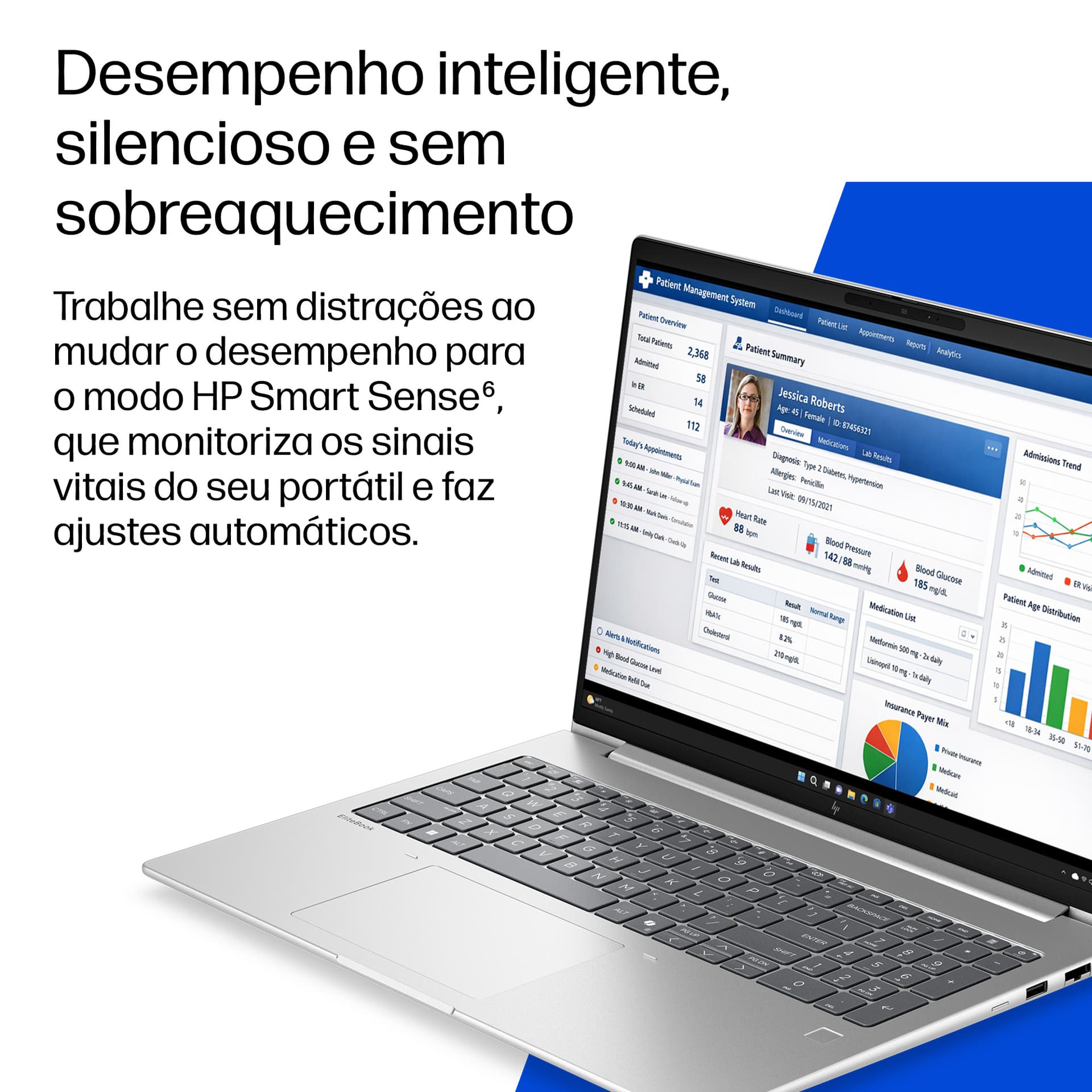 HP ELITEBOOK 6 G2i U7-366H 24GB 512GB SSD 16" W11 P64 1Y #PROMO SET — miniatura 13