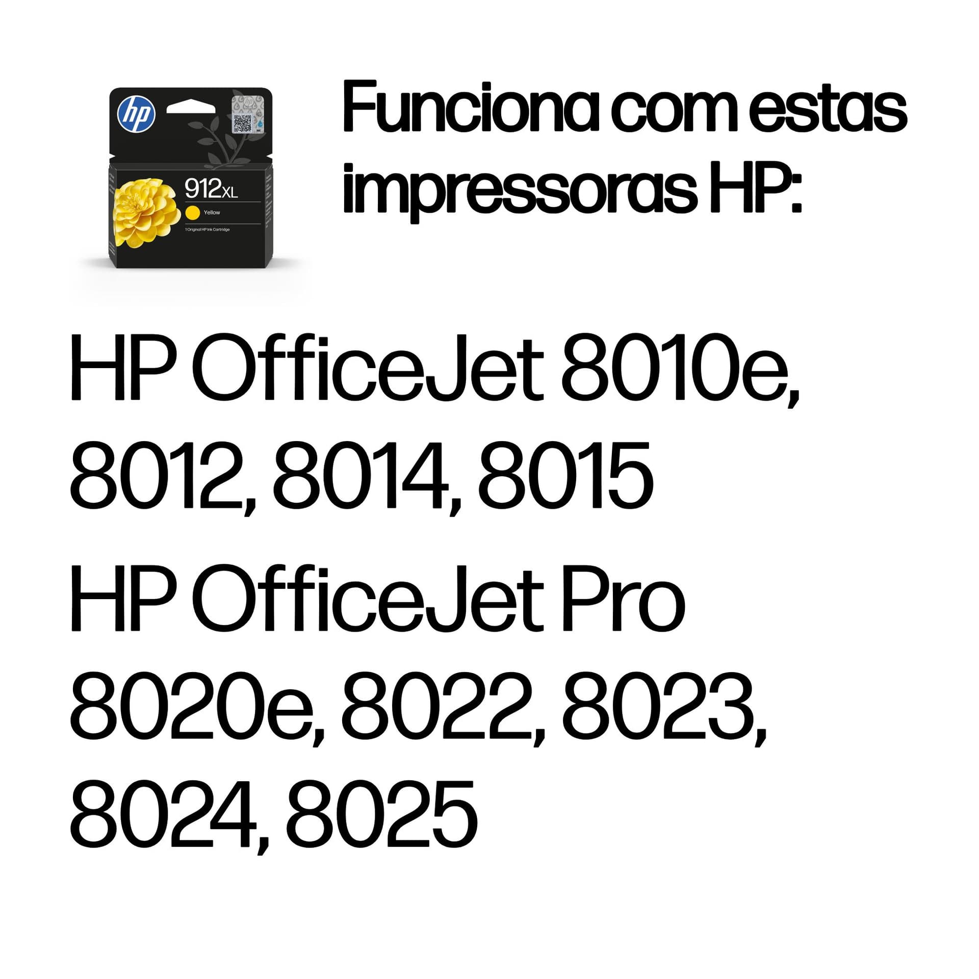 HP Tinteiro Original 912XL Amarelo de elevado rendimento — miniatura 2