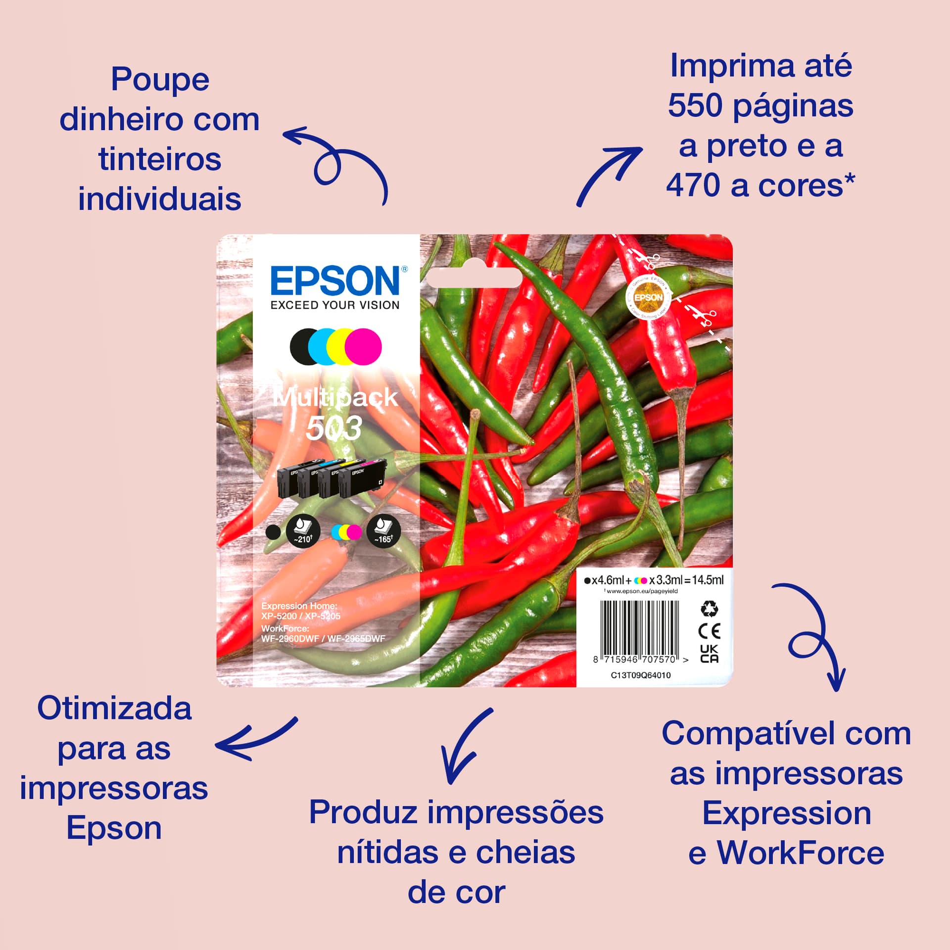 Epson Singlepack Yellow 503 Ink — miniatura 2