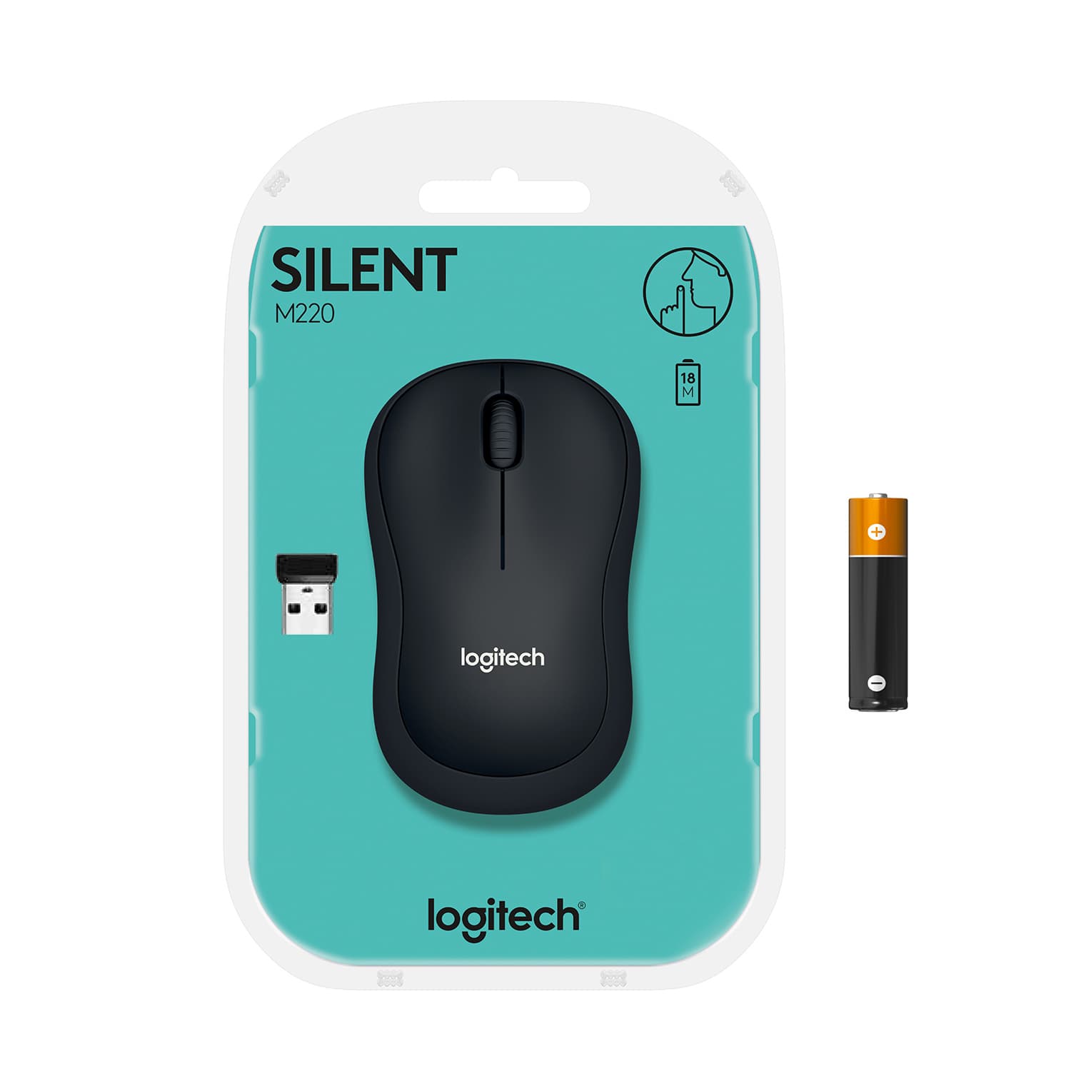 Logitech M220 Silent — miniatura 4