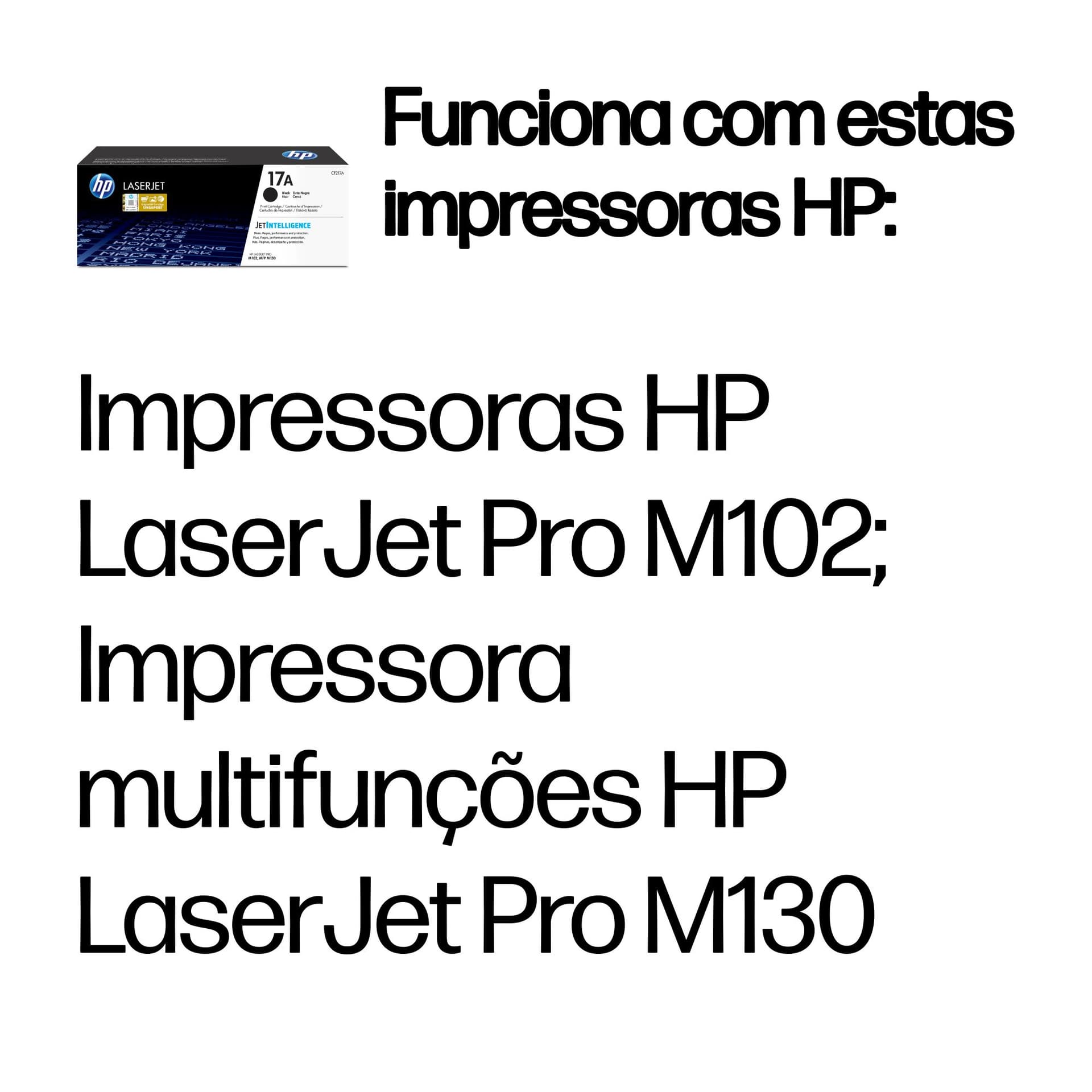 HP Toner LaserJet Original 17A Preto — miniatura 2