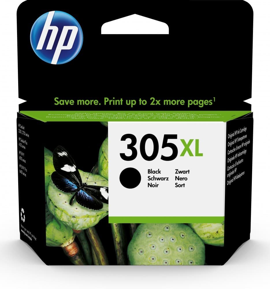 HP TINTEIRO ALTO RENDIMENTO PRETO 305XL — miniatura 3