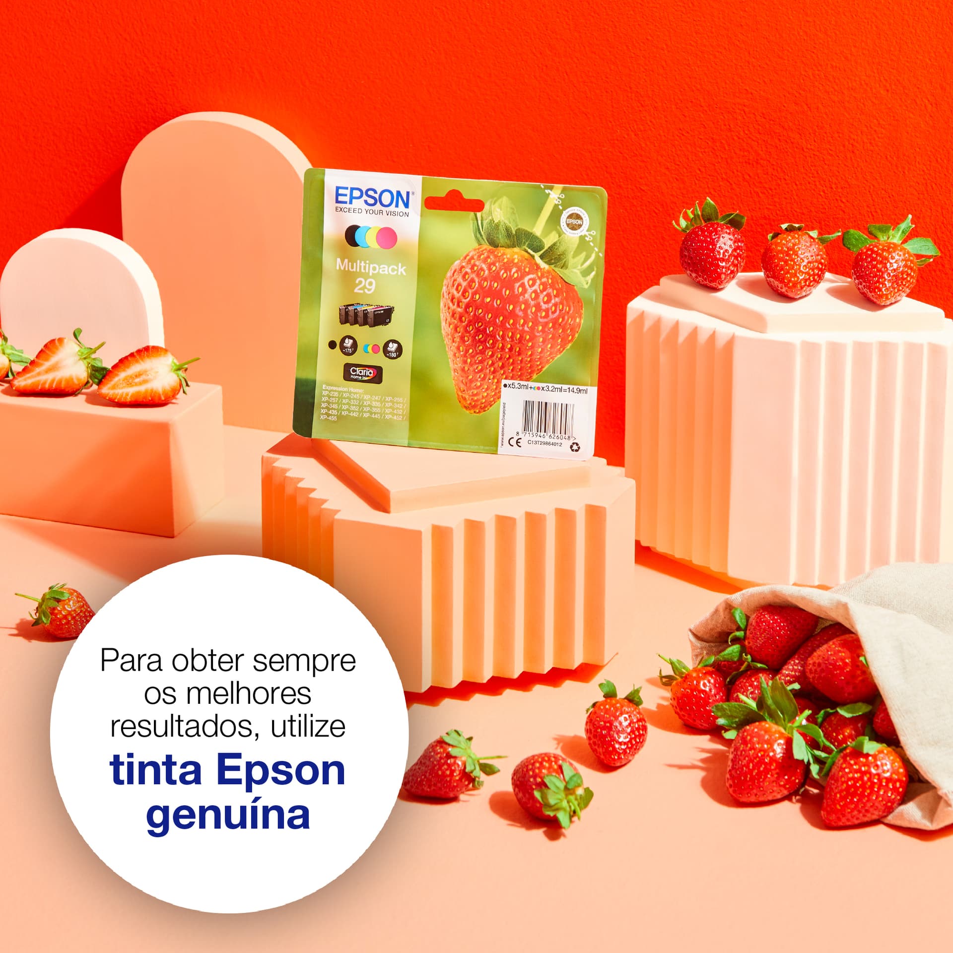Epson Strawberry Multipack 4-colours 29 Claria Home Ink — miniatura 3