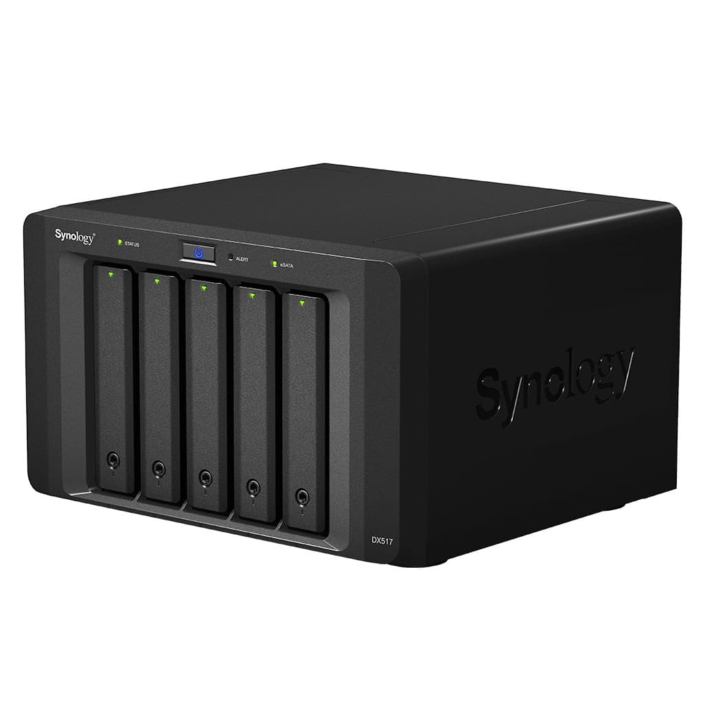 Synology DX517 - Gabinete de armazenamento - 5 baias - Compatível com TAA — miniatura 2