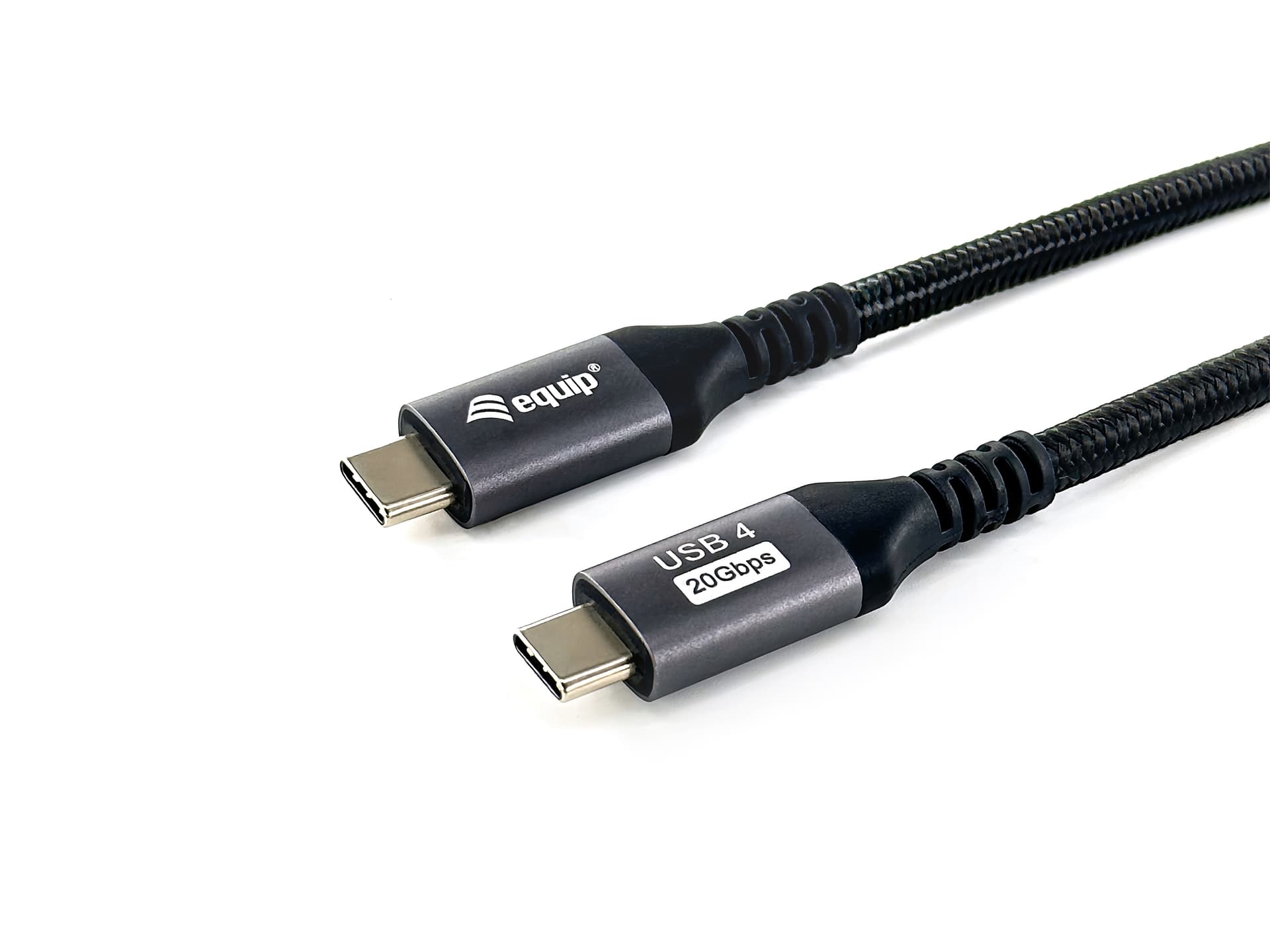 Equip 128382 Cabo USB4 Gen 2x2 C para C, M/M, 2,0 m, PD 100W, 4K/60 Hz, 20 Gbps, preto — miniatura 2