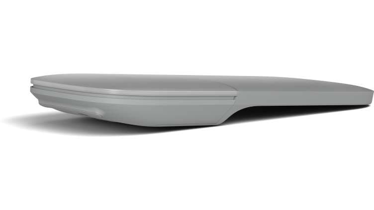 Microsoft Surface Arc Mouse - Rato - óptico - 2 botões - sem fios - Bluetooth 4.1 - cinza claro - comercial — miniatura 3
