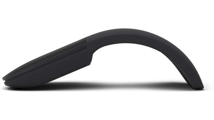 Microsoft Surface Arc Mouse - Rato - óptico - 2 botões - sem fios - Bluetooth 4.1 - preto - comercial — miniatura 3