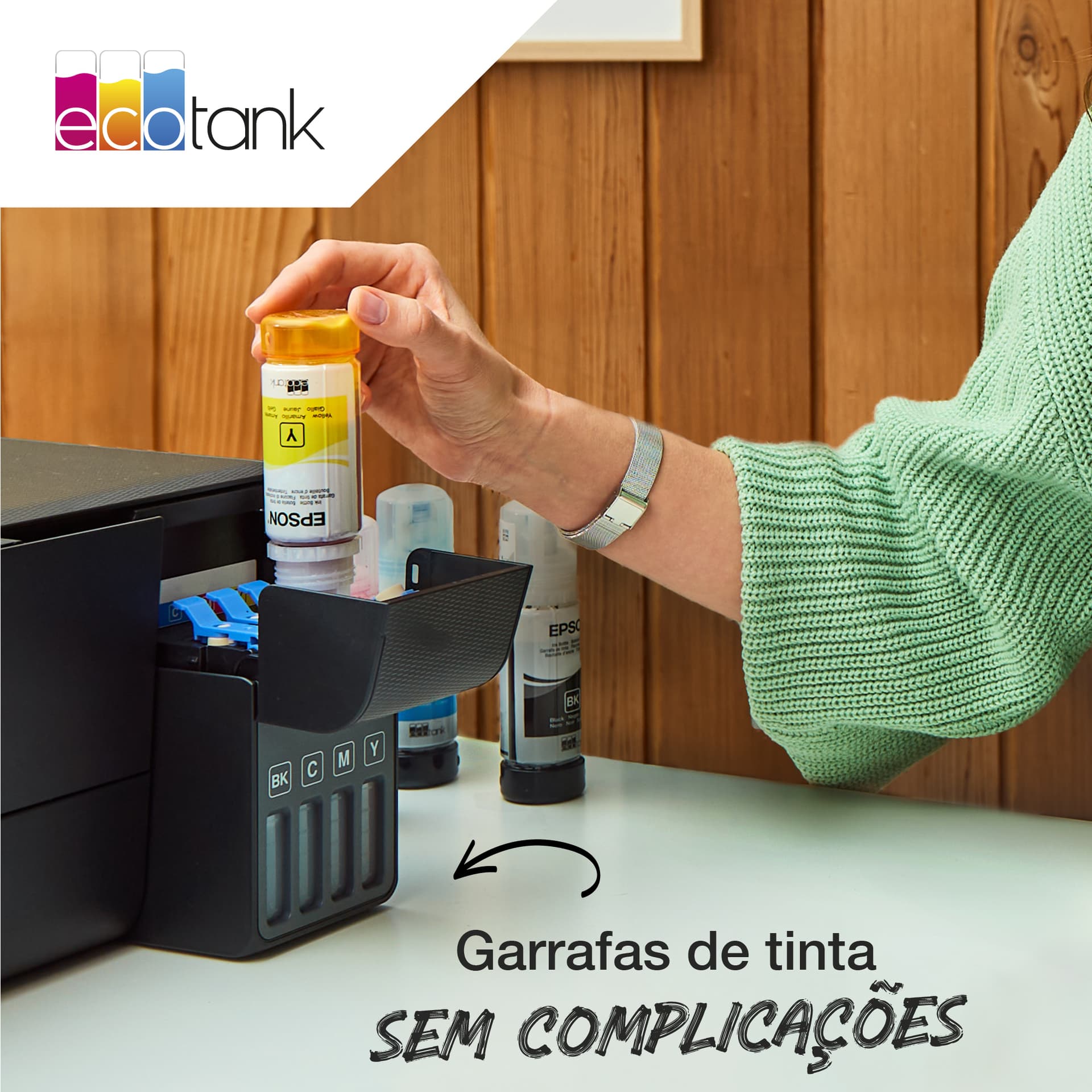 Epson Garrafa de tinta Preto Pigmentado EcoTank 105 — miniatura 6