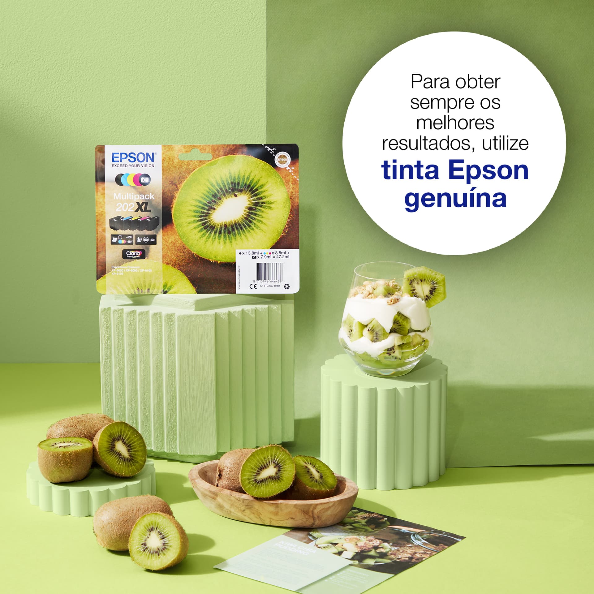 Epson Kiwi Multipack 5-colours 202 Claria Premium Ink — miniatura 3
