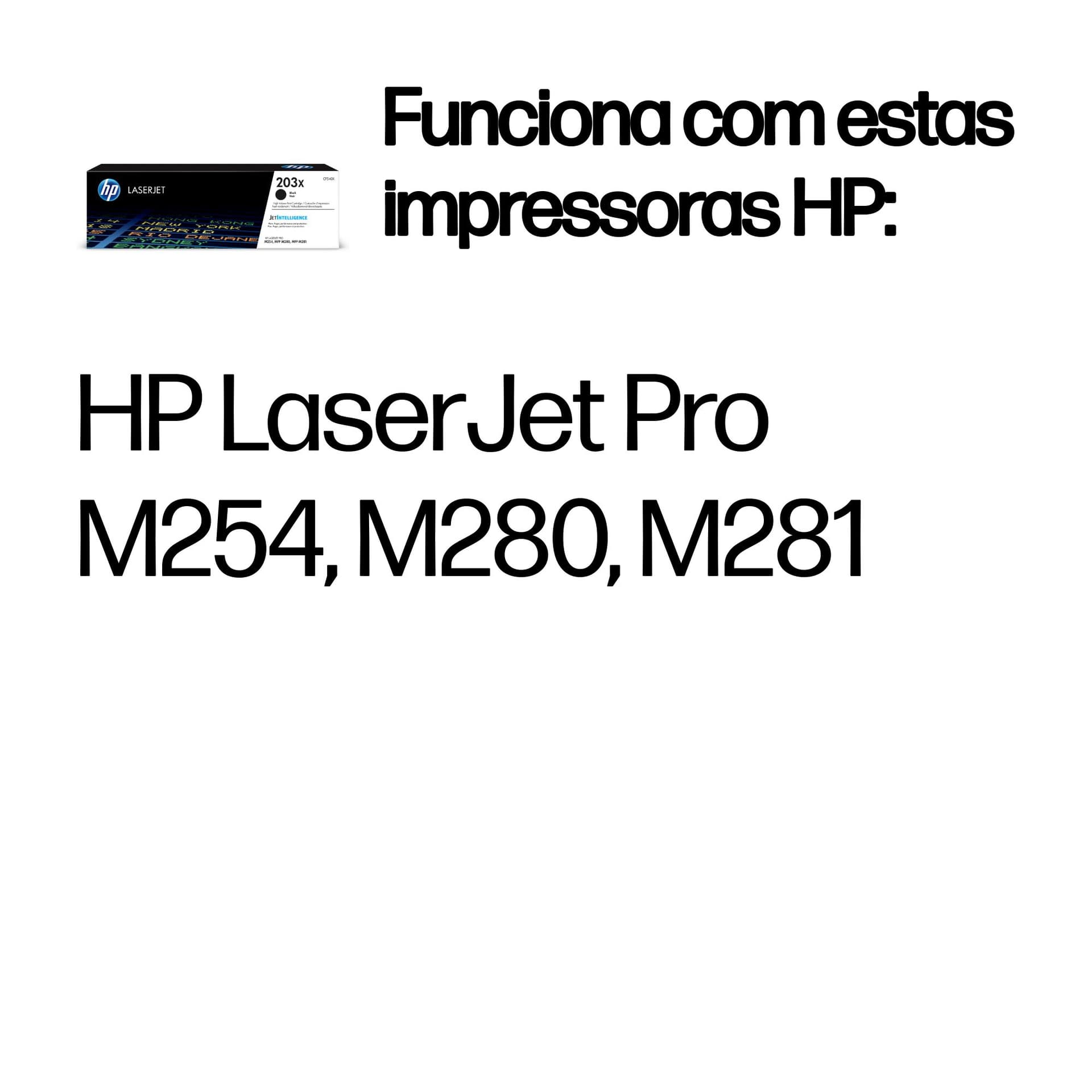 HP Toner LaserJet Original 203X Preto de elevado rendimento, miniatura 2