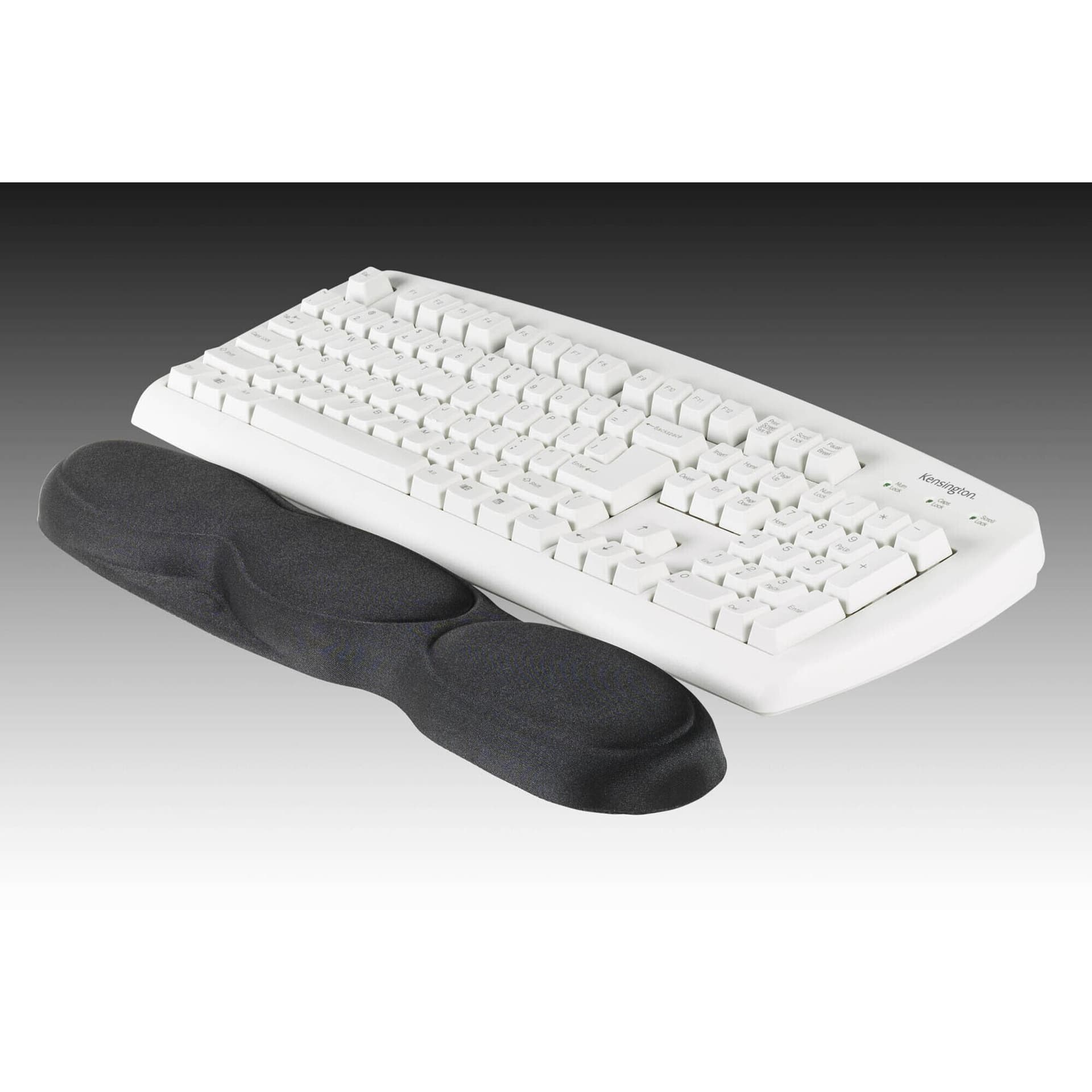 Kensington Apoio para pulsos de espuma para teclado em preto — miniatura 3