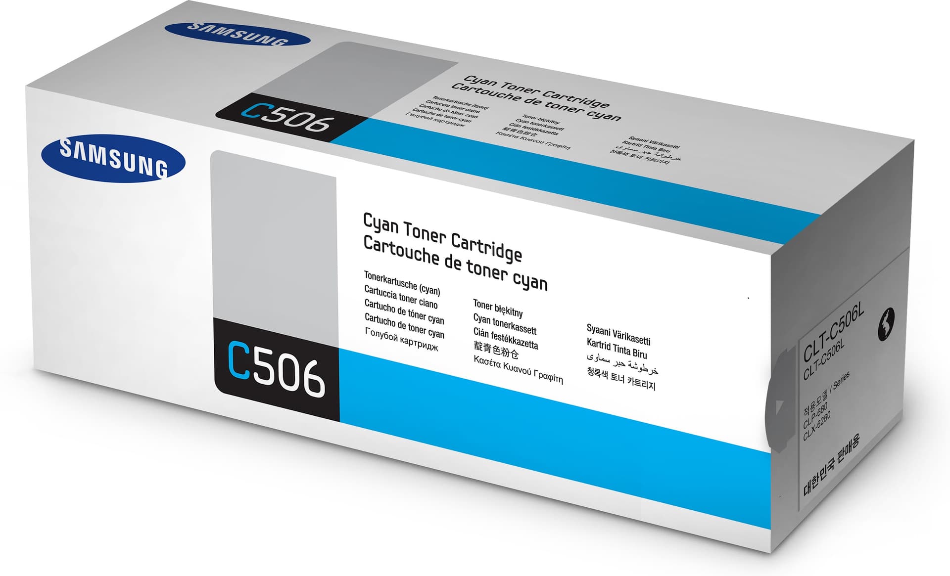 Samsung Toner CLT-C506L Original Ciano de Elevado rendimento — miniatura 2