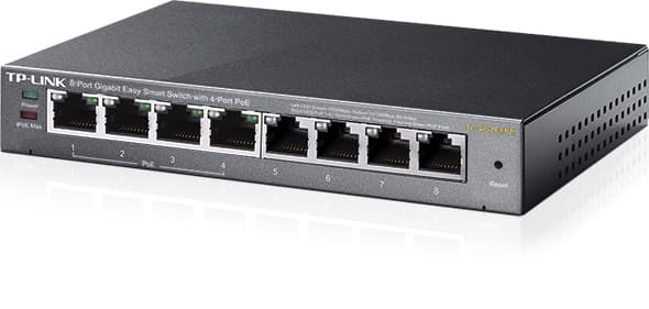 TP-LINK 8PORT GIGABIT 4XPOE 802.3AF TL-SG108PE, miniatura 4