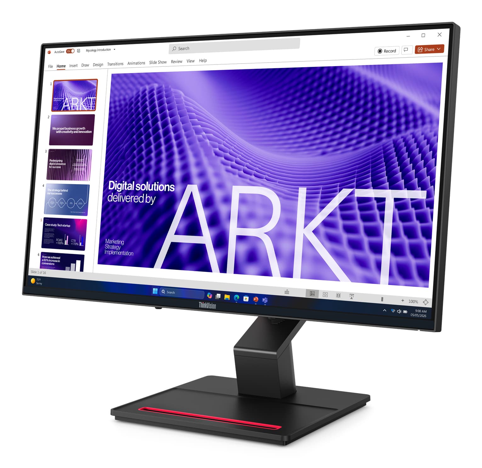 Lenovo ThinkVision T24D-4t Monitor, miniatura 5