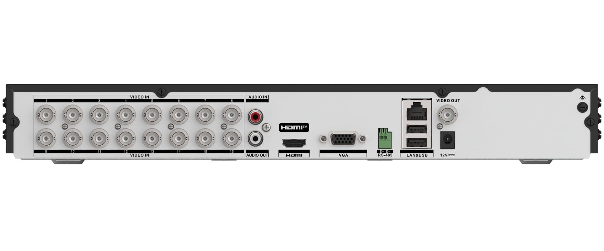 Hikvision iDS-7216HUHI-M2/XT 16-canais 5 MP 1U H.265 AcuSense DVR, miniatura 3