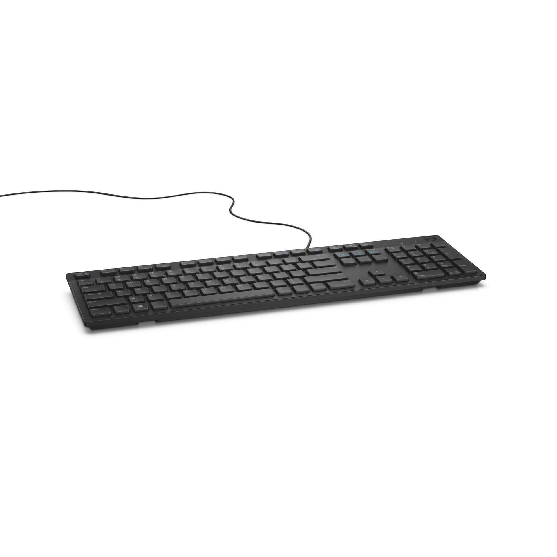 DELL Teclado com fios — KB216 - EUA Internacional (QWERTY) - preto, miniatura 2