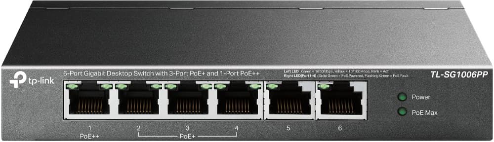 TP-Link TL-SG1006PP — miniatura 1