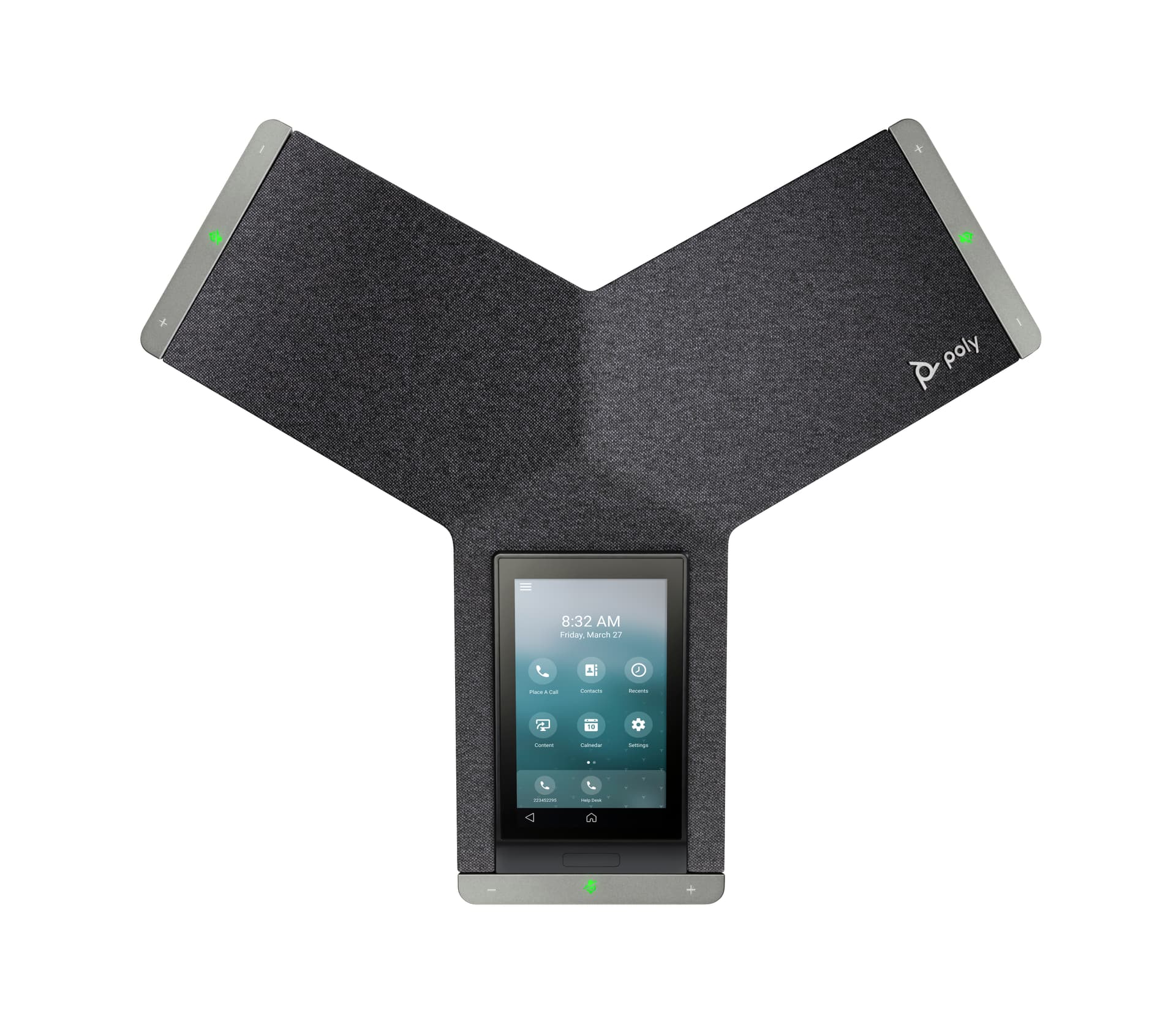 HP Poly Telefone de Conferência IP Poly Trio C60 com PoE e Rádio completo, miniatura 5