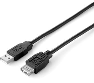 EQUIP CABO EXTENSAO USB-A/A 3MT PRETO — miniatura 2