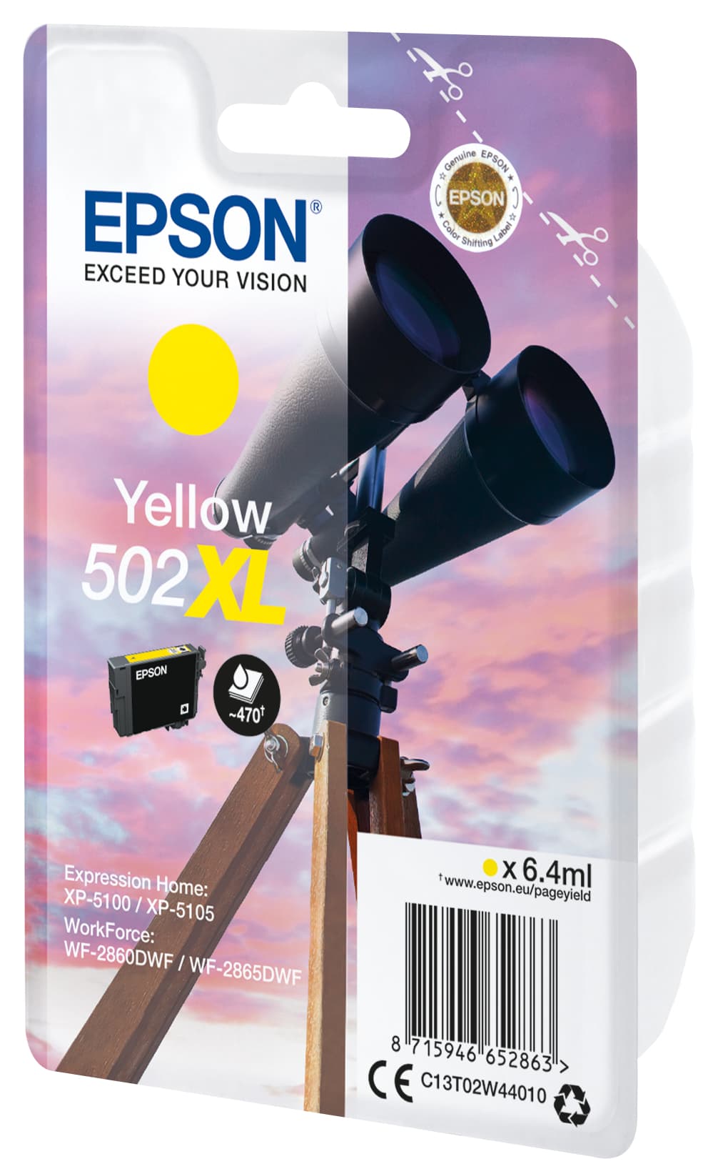Epson Singlepack Yellow 502XL Ink, miniatura 7