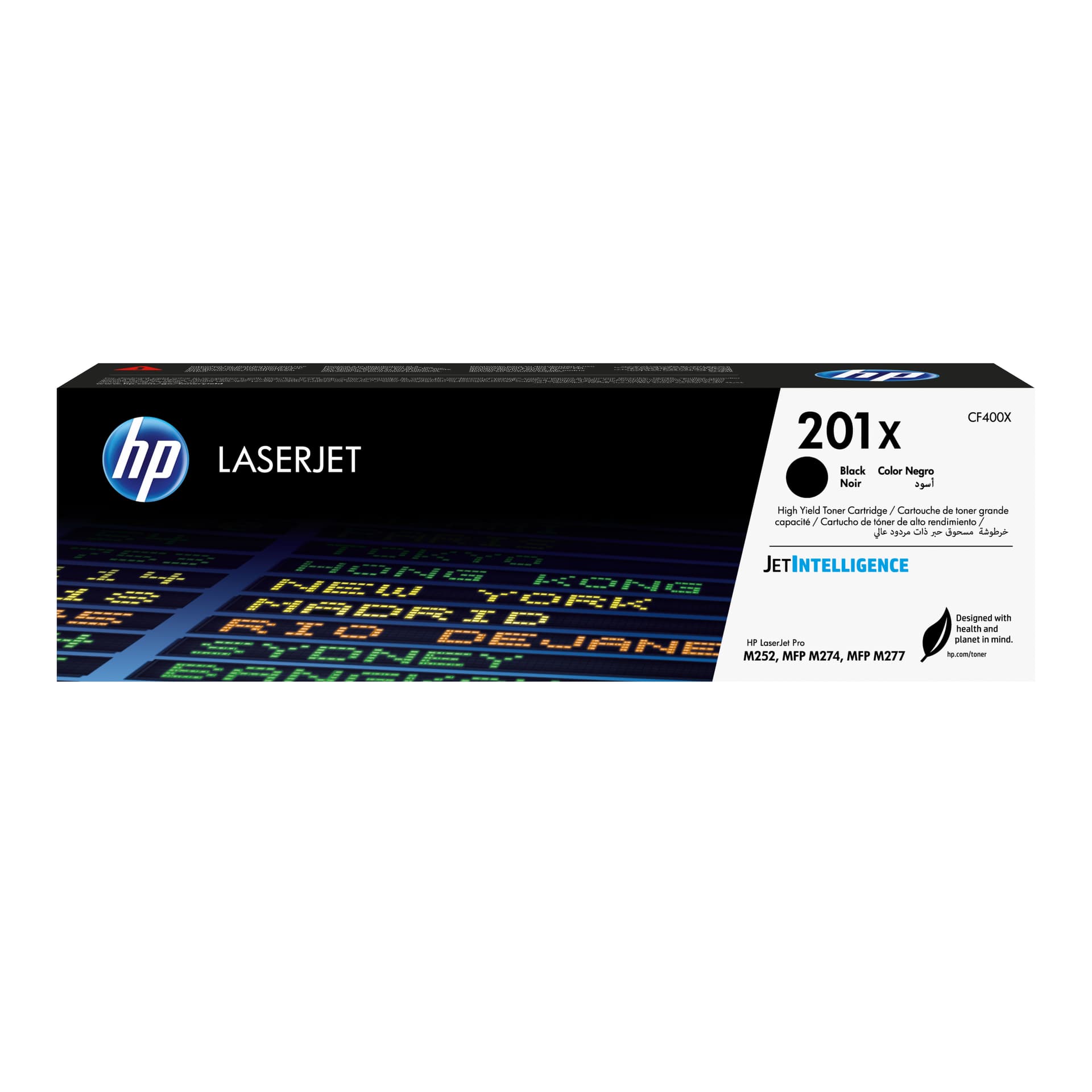 HP Toner LaserJet original 201X preto de elevado rendimento, miniatura 1