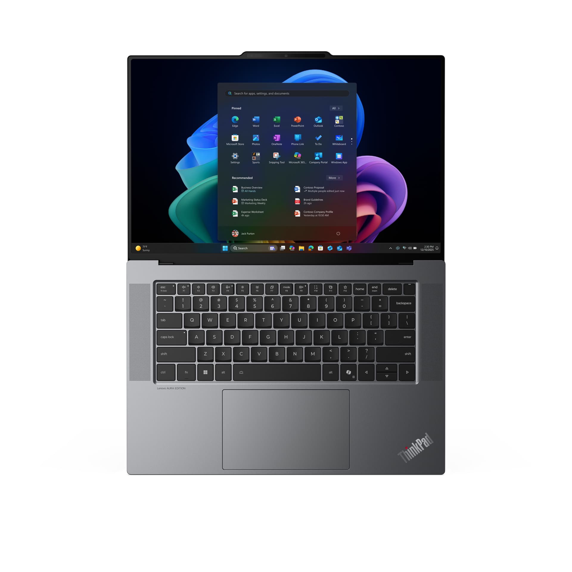 Lenovo ThinkPad X9-15p Gen 1 Aura Edition Copilot+ PC, miniatura 14