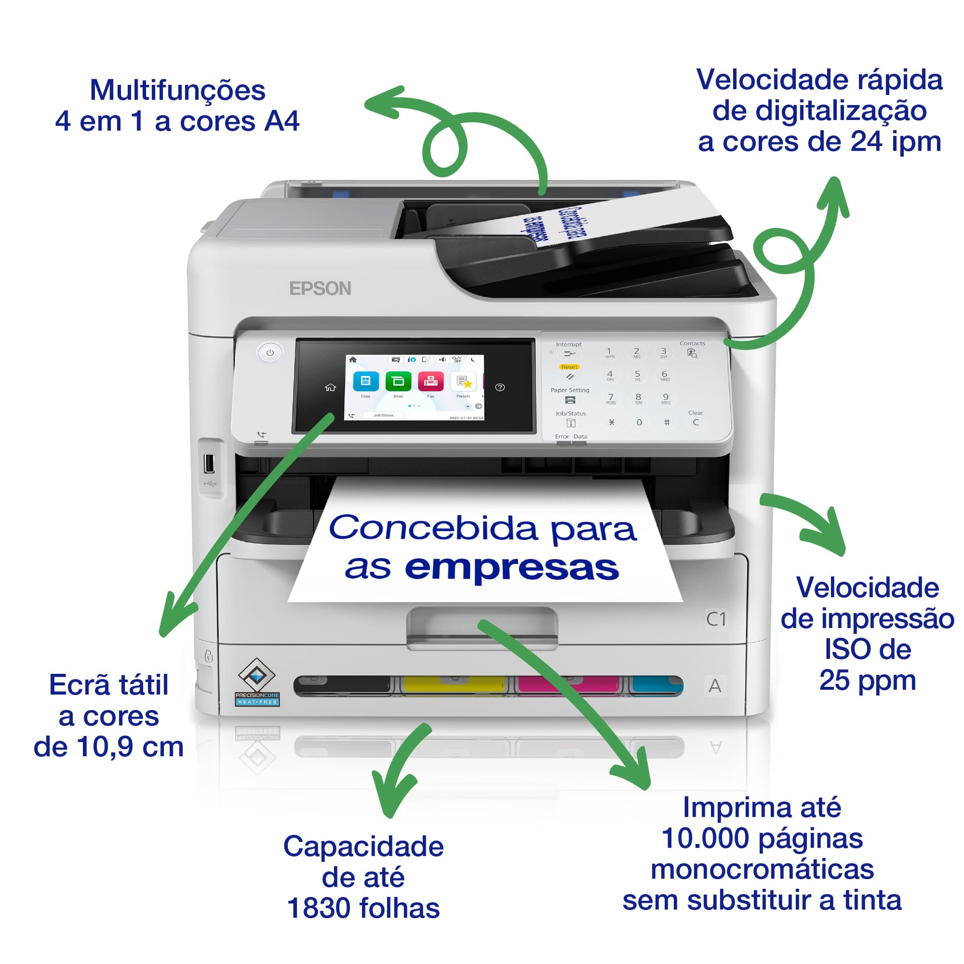 Epson WorkForce Pro WF-C5890DWF Printer — miniatura 11