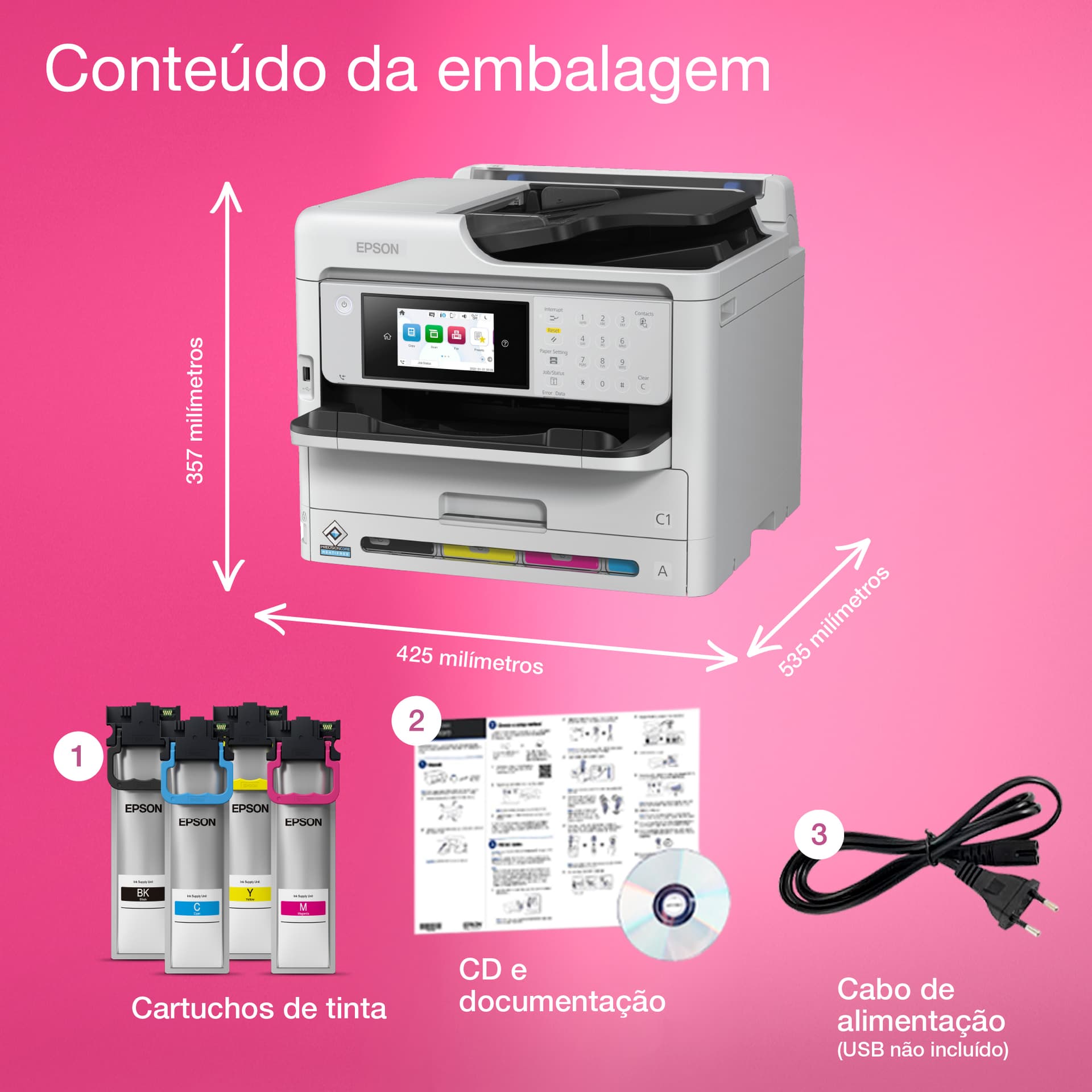 Epson WorkForce Pro WF-C5890DWF Printer — miniatura 10