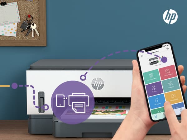 HP Smart Tank 7008 Ligação sem fios All-in-One Cor Impressora, Up to 2 Years of ink included; Two-sided printing; Copier, Scanner, miniatura 4