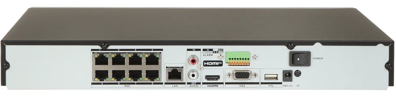 HIKVISION GRAVADOR 8 CH POE 1U K SERIES ACUSENSE 4K NVR, miniatura 4