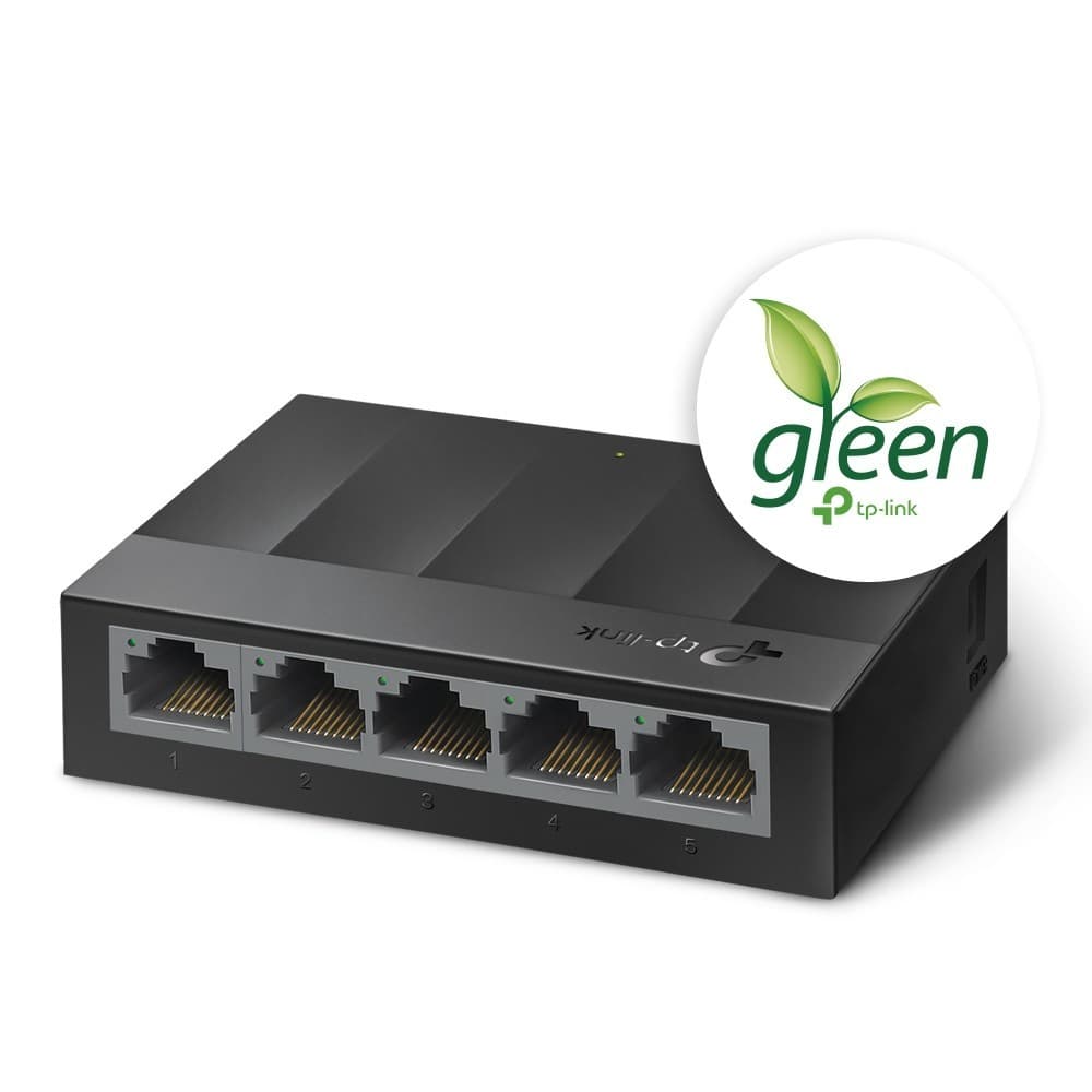 TP-LINK SWITCH LITEWAVE 5-PORT GIGABIT DESKTOP — miniatura 4