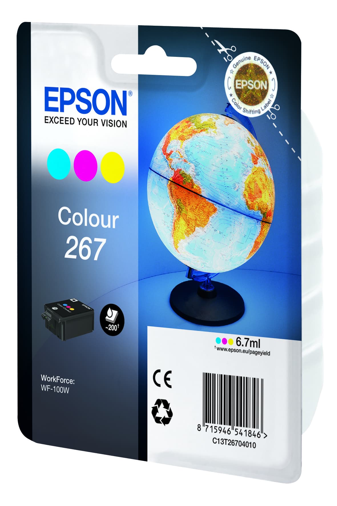 Epson Globe 267 Conjunto individual de cor Globo — miniatura 2