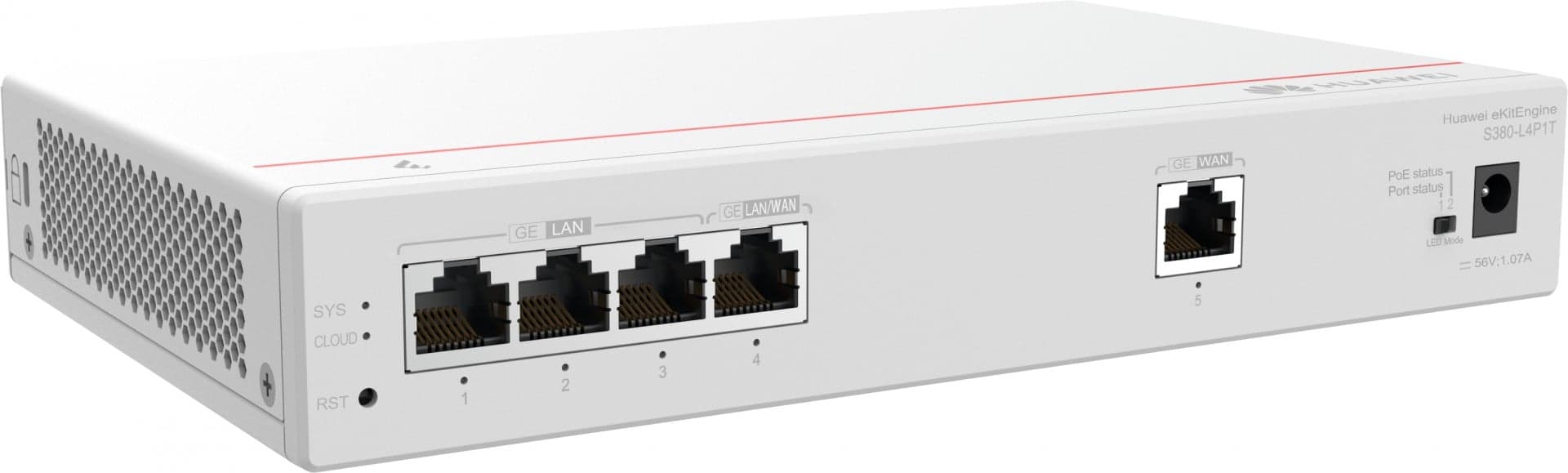 HUAWEI GATEWAY S380-L4P1T GIGABIT ETHERNET 10/100/1000 POE #PROMO FIM STOCK# — miniatura 2