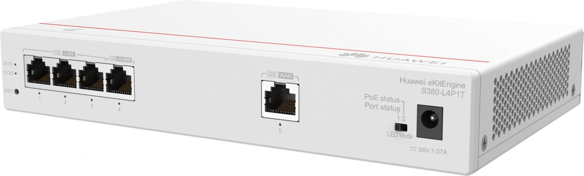 HUAWEI GATEWAY S380-L4P1T GIGABIT ETHERNET 10/100/1000 POE #PROMO FIM STOCK# — miniatura 3