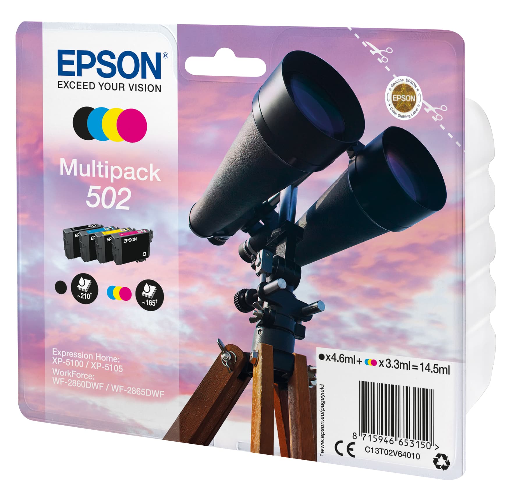 Epson Multipack 4-colours 502 Ink — miniatura 1