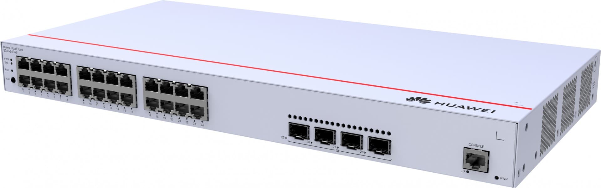 HUAWEI S310-24P4S SWITCH 24 10/100/1000BASE-T PORTS 4 GE SFP PORTS POE #PROMO# — miniatura 3