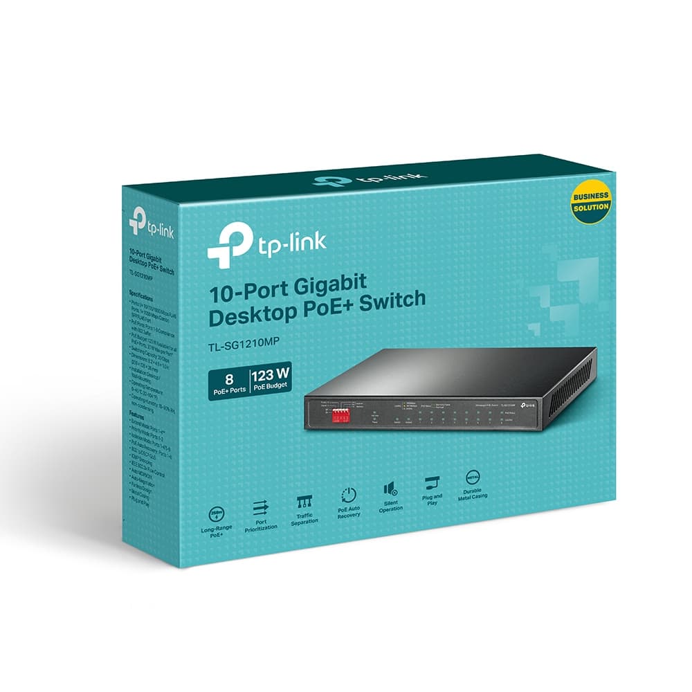 TP-Link TL-SG1210MP — miniatura 4