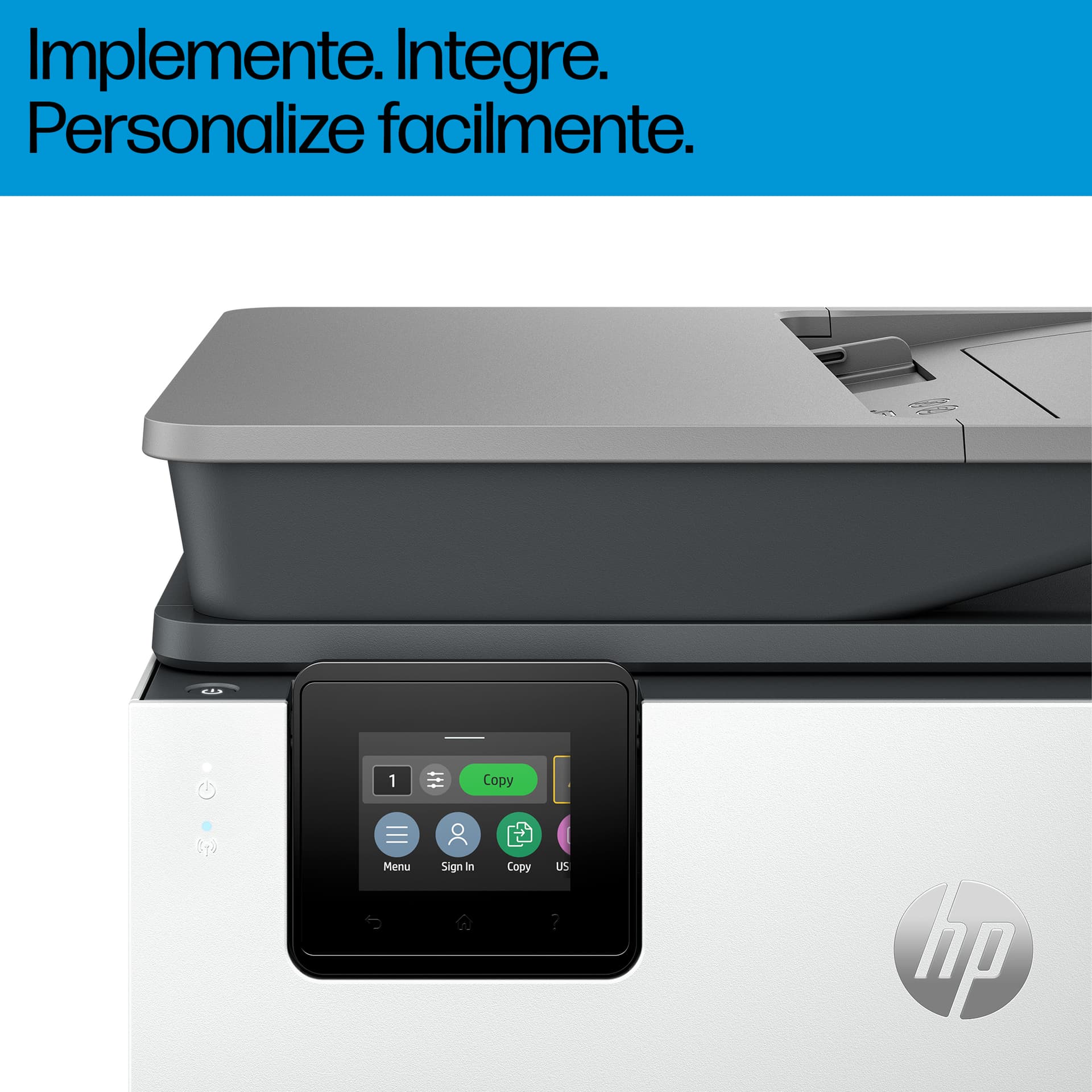 HP OfficeJet Pro 9120b Sem fios All-in-One Cor Impressora, Impressão frente e verso; Copiadora, scanner — miniatura 7