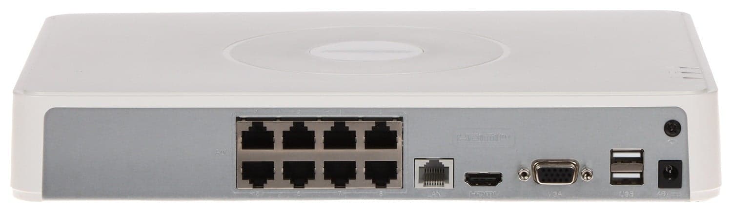 Hikvision DS-7108NI-Q1/8P(D) 8-ch Mini 1U 8 PoE NVR, miniatura 2