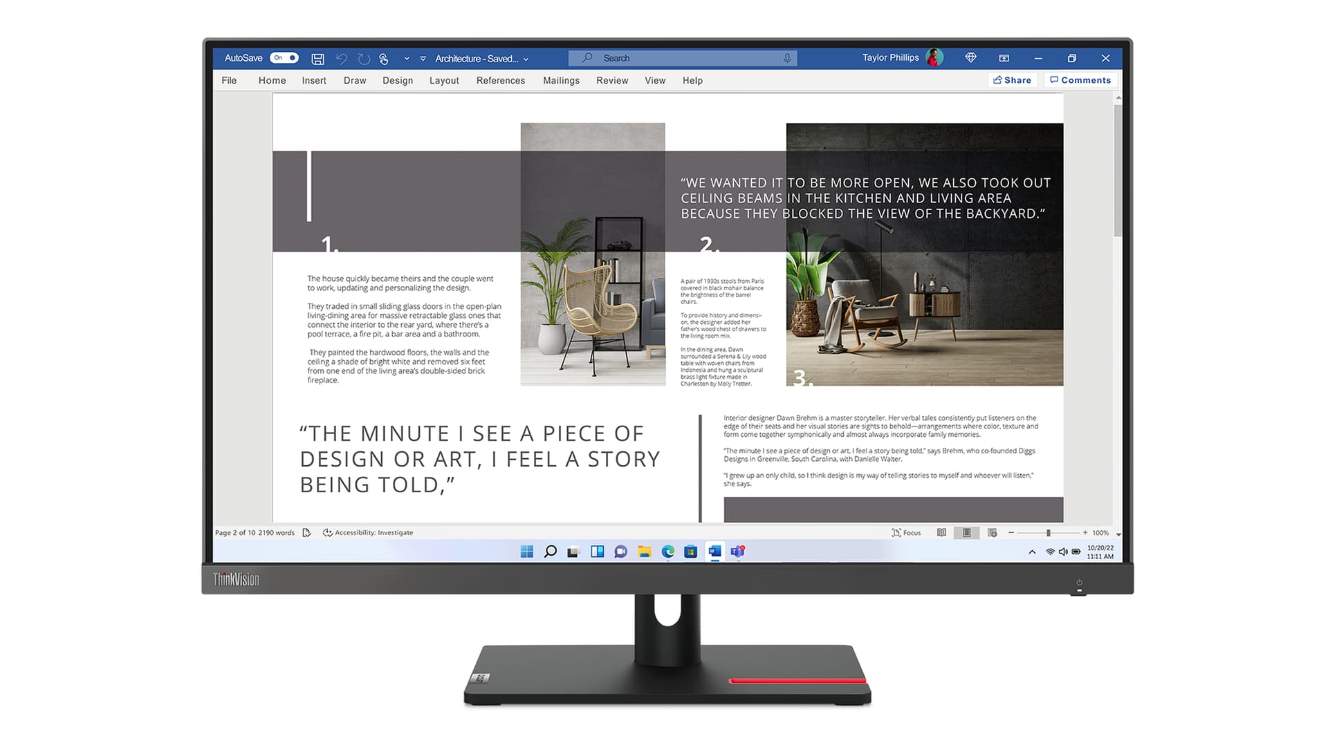Lenovo ThinkVision S27i-30, miniatura 5