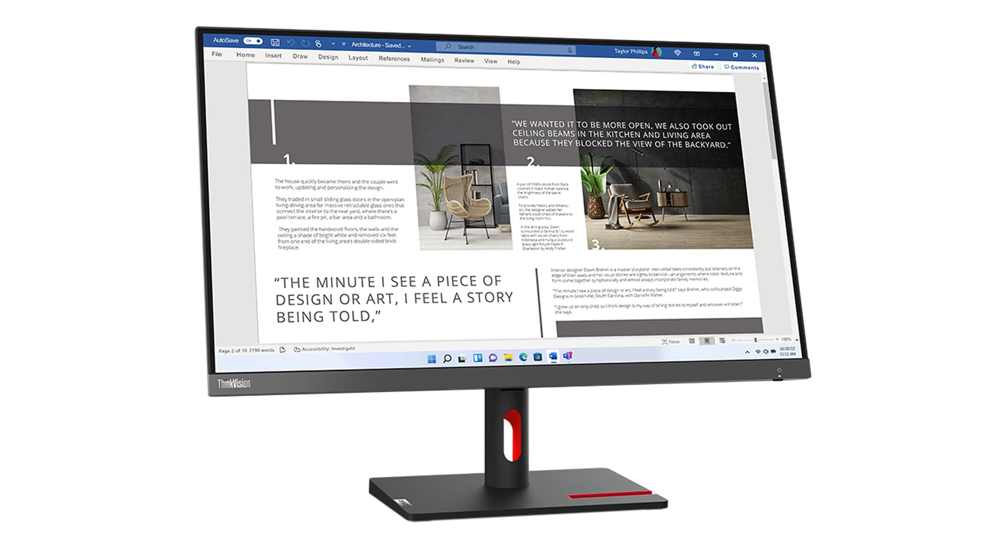 Lenovo ThinkVision S27i-30, miniatura 6